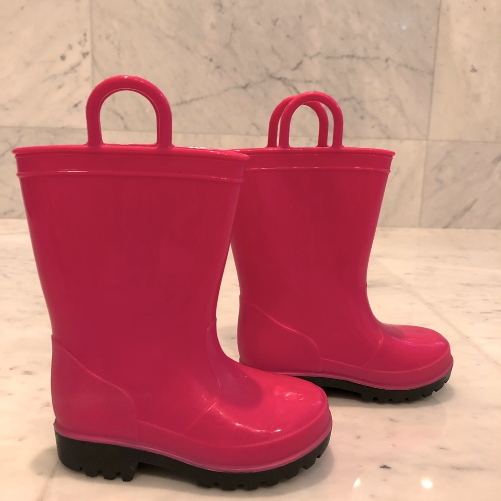 Joe Boxer Pink Rainboots